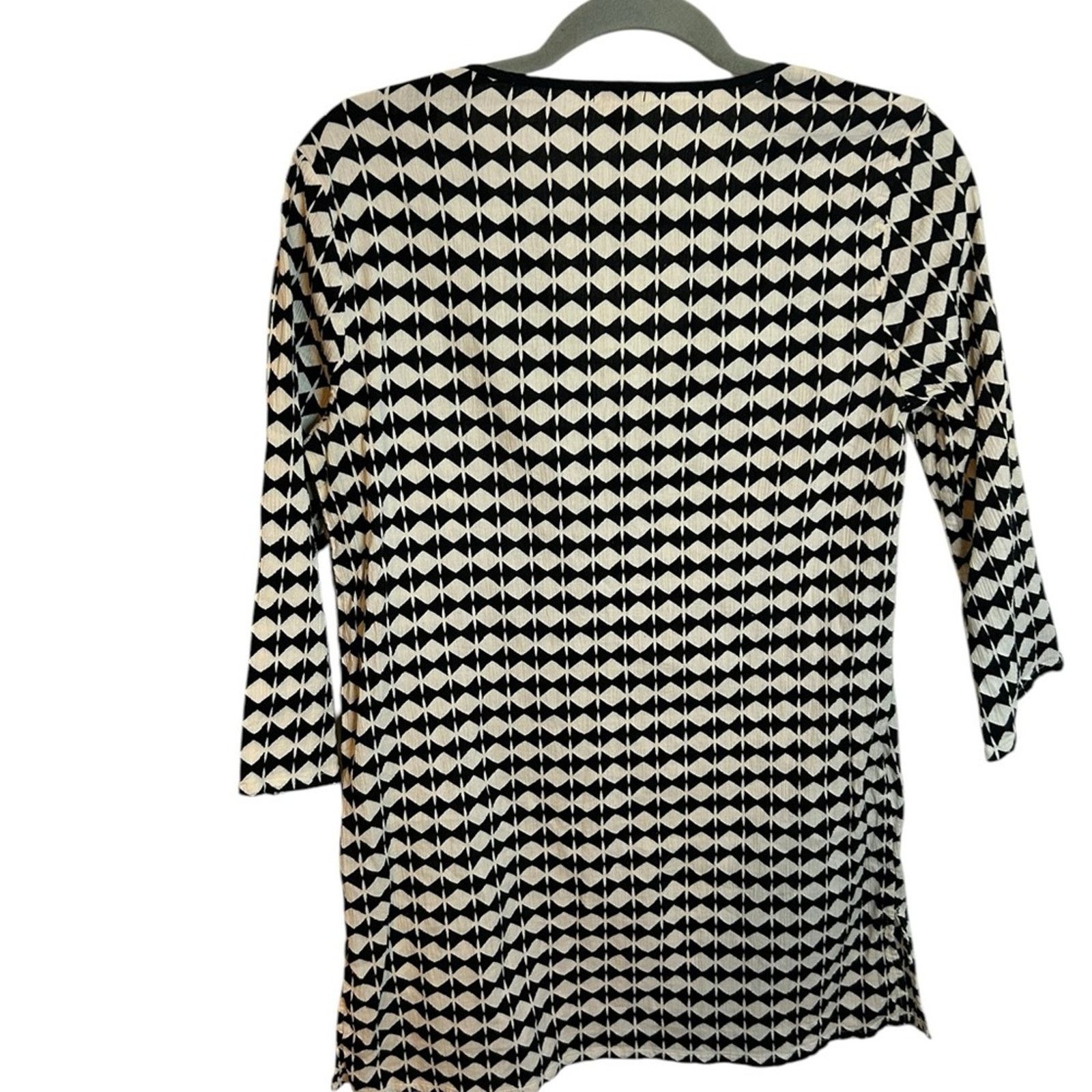 J.Crew J.Crew Geometric Tissue Tunic Swim Cover Dress Size S / US 4 / IT 40 - 2 Thumbnail