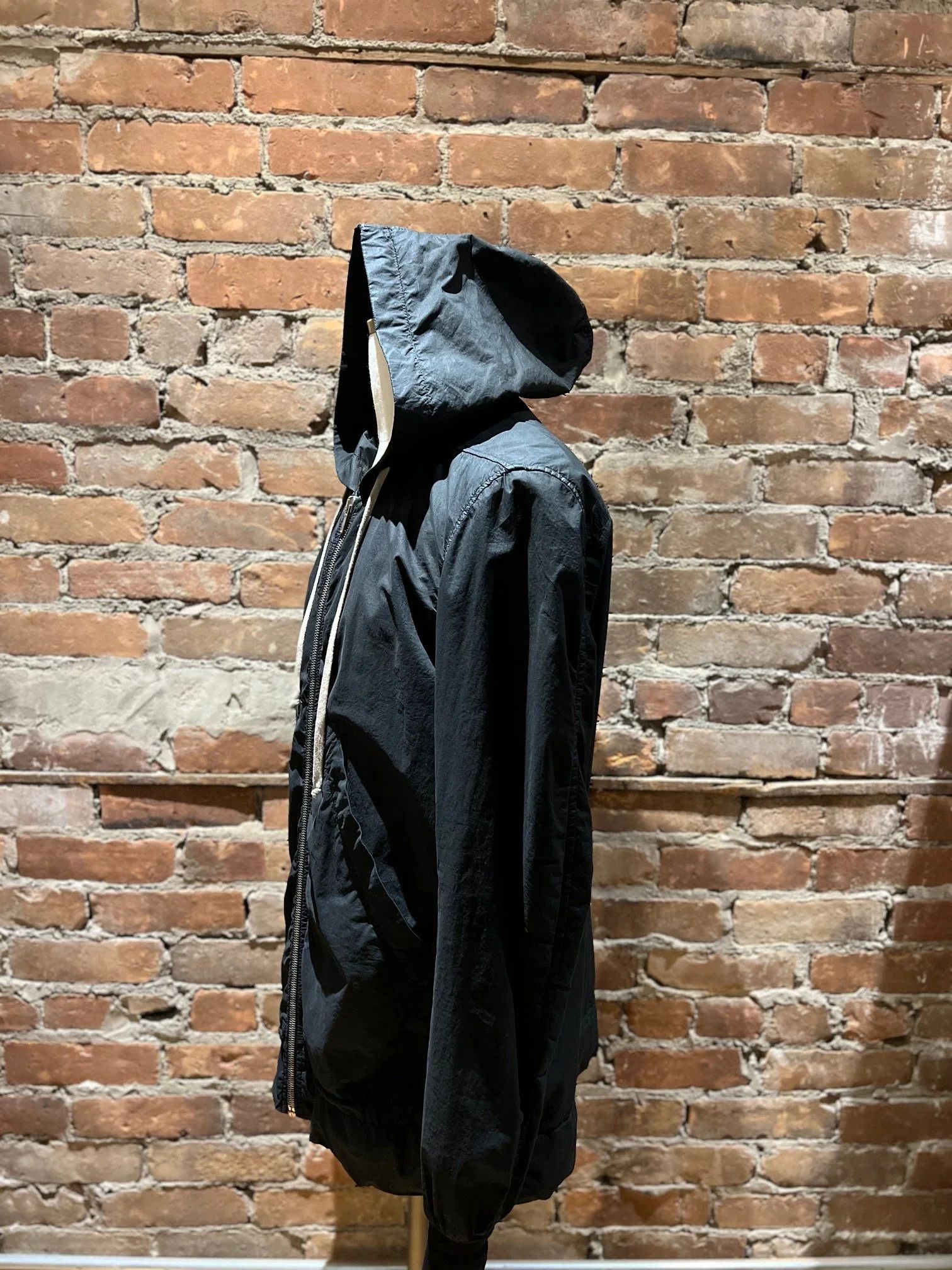 Rick Owens Drkshdw Rick Owens DRKSHDW Long Hooded Jacket – DU1762/P CA0124 Size US M / EU 48-50 / 2 - 1 Thumbnail