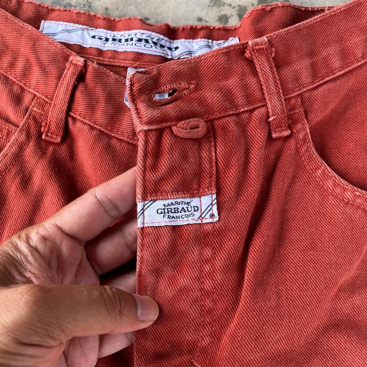 Marithe + Francois Girbaud RARE VINTAGE 90S MARITHE FRANCOIS GIRBAUD DENIM Size US 30 / EU 46 - 6 Thumbnail