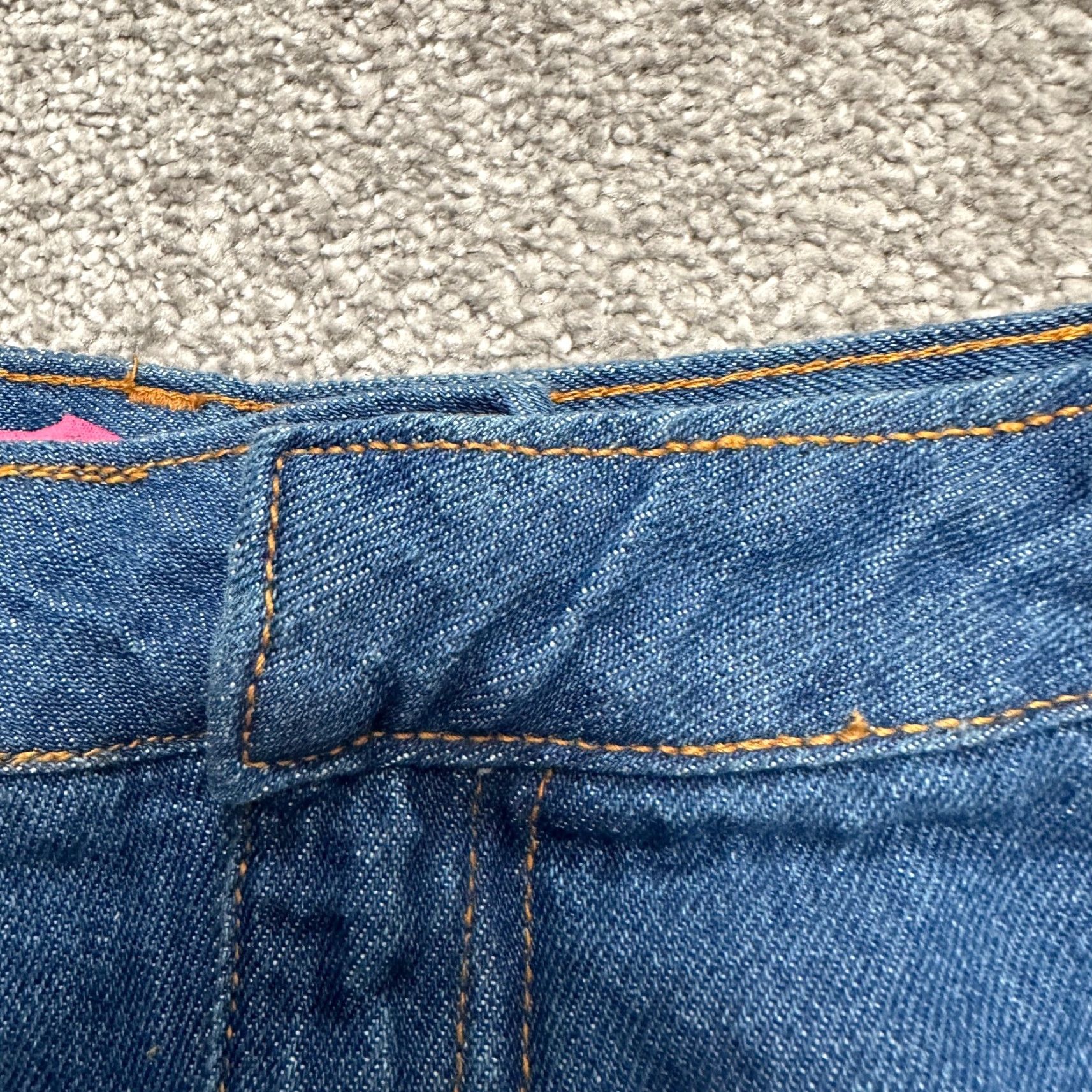 Vintage Woman Within Jeans Womens 12W Blue Denim Straight 31x30 5-Pocket Casual NWOT Size 34" / US 12 / IT 48 - 5 Thumbnail