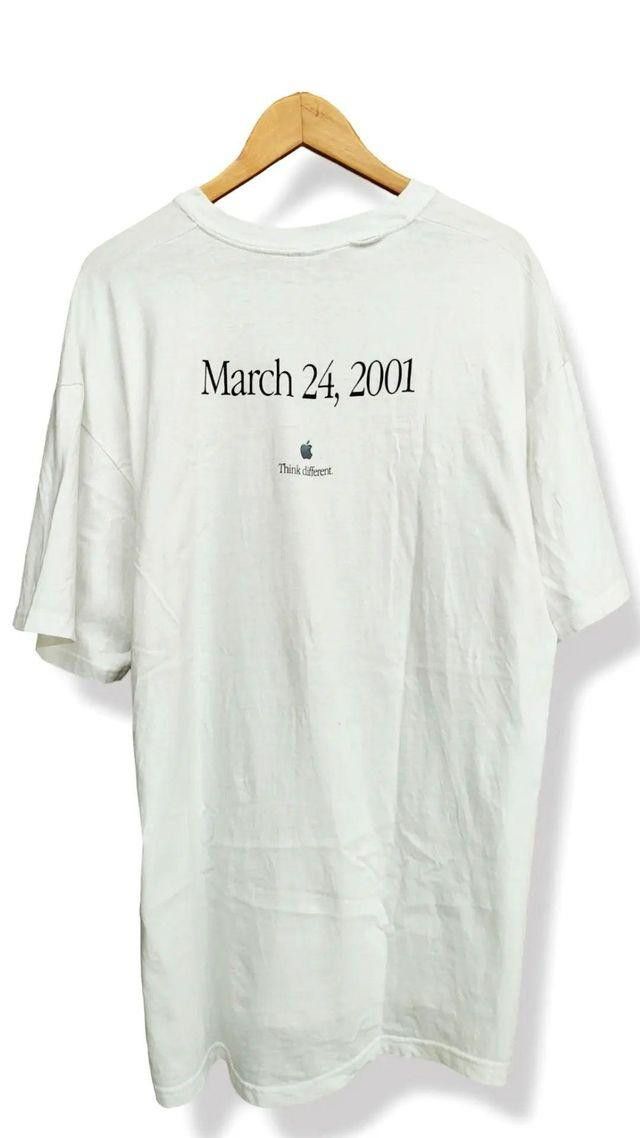 Apple × Vintage Vintage'00 Rare APPLE THE FUTURE IS HERE Size US XL / EU 56 / 4 - 3 Thumbnail