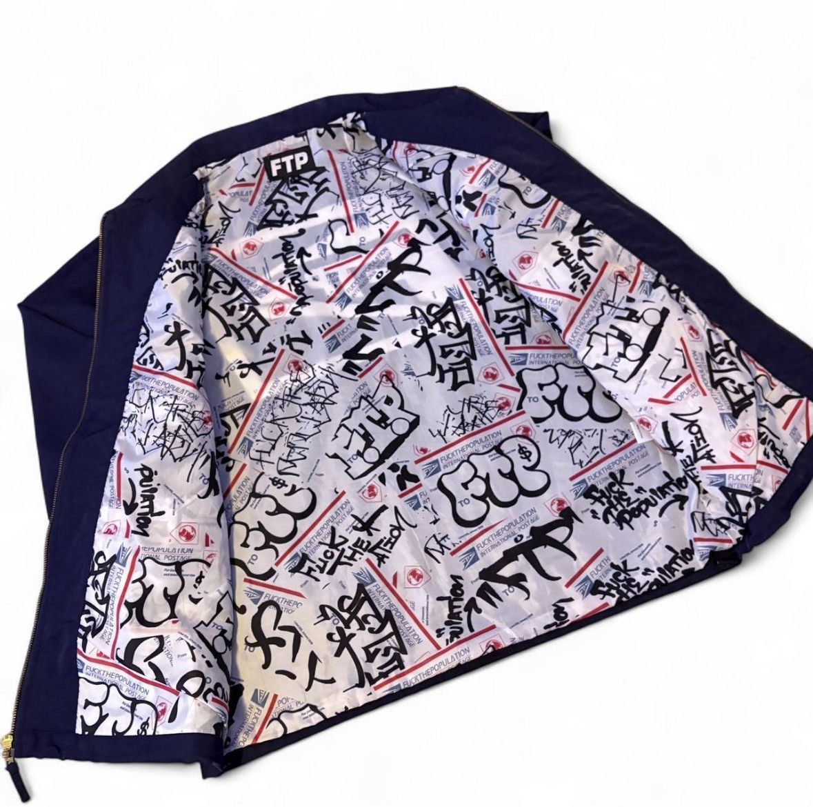 Fuck The Population ftp usps jacket navy Size US M / EU 48-50 / 2 - 3 Thumbnail