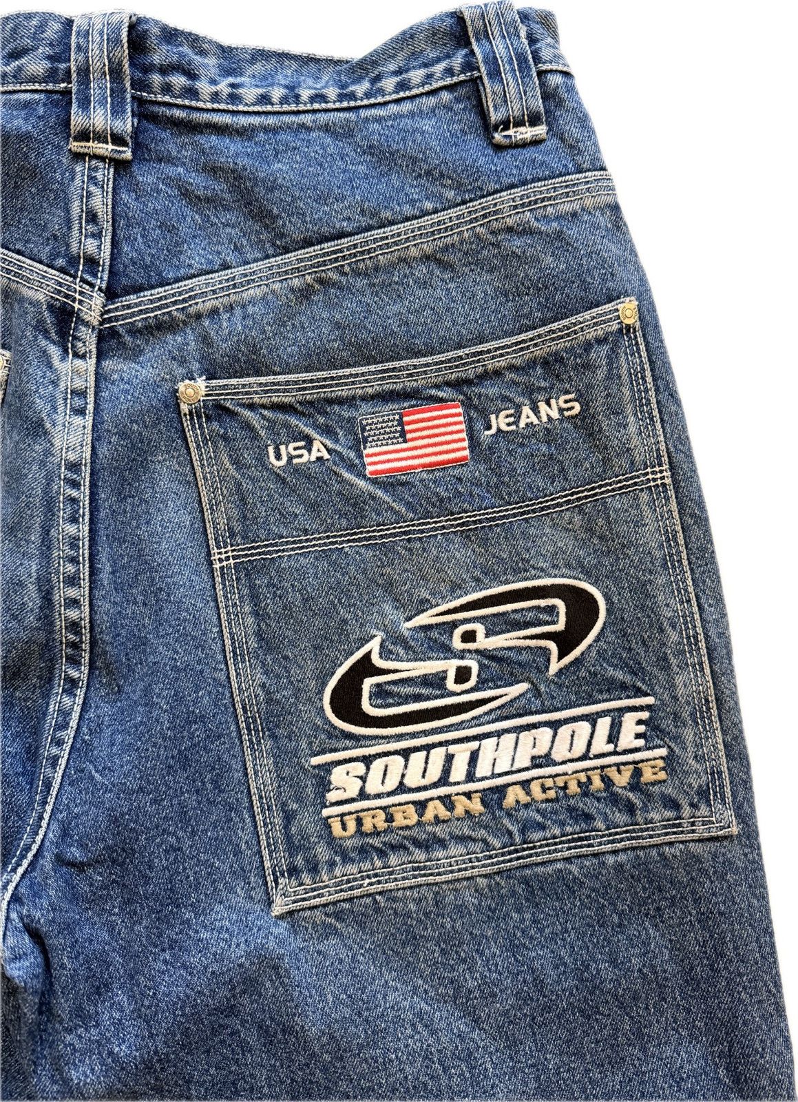 Southpole Vintage Southpole Skater Jeans Size US 33 - 3 Thumbnail