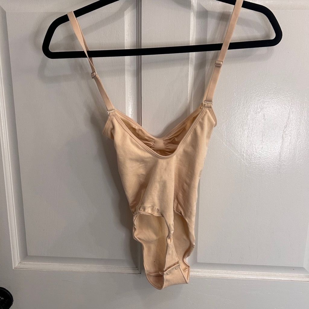 SKIMS Women's Skims Bodysuit S/P/CH Beige Size ONE SIZE - 2 Thumbnail