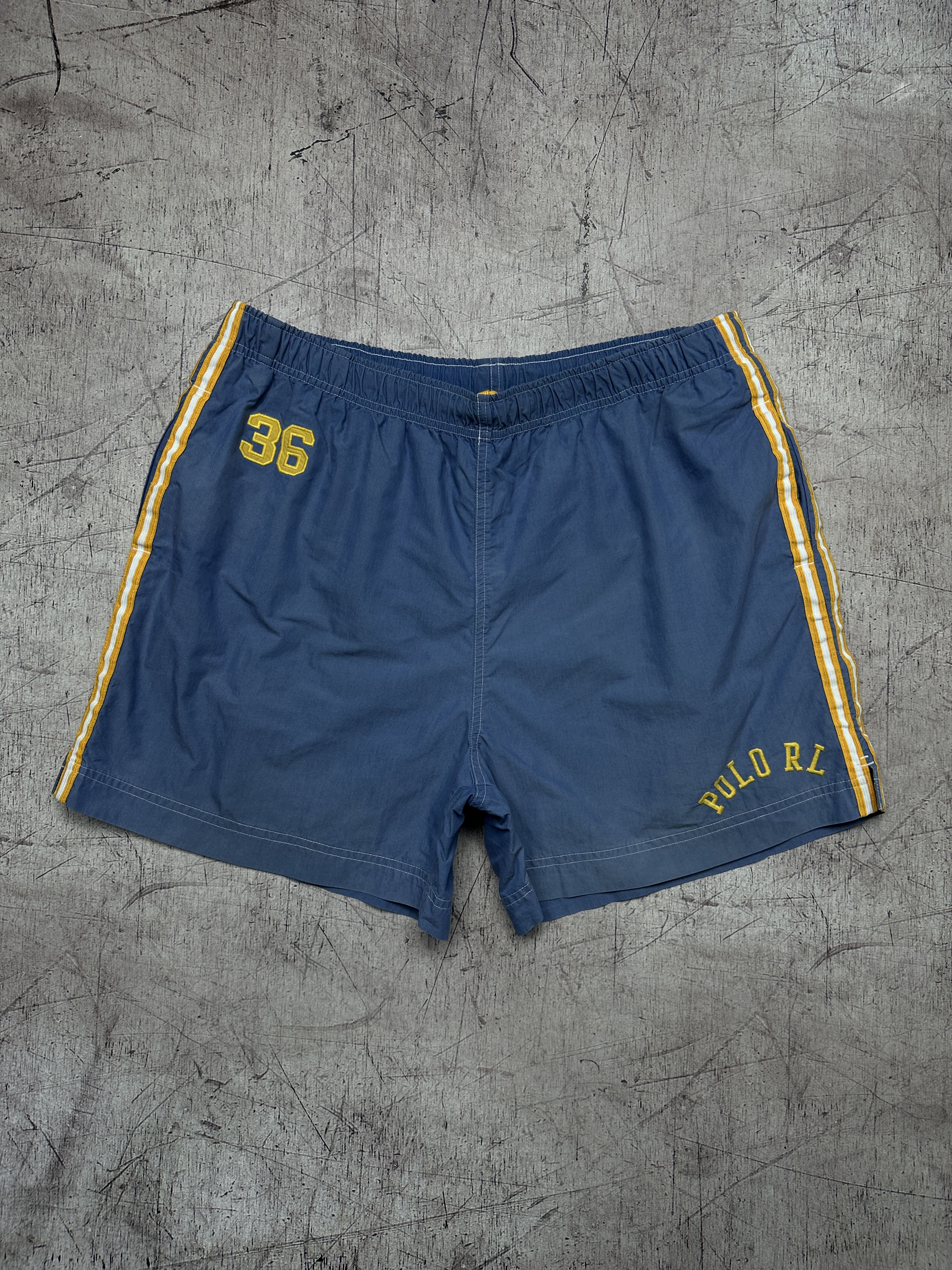 Polo Ralph Lauren × Ralph Lauren Sport × Vintage Polo Sport Ralph Lauren Vintage Mens Nylon Shorts Size US 36 / EU 52 - 1 Thumbnail