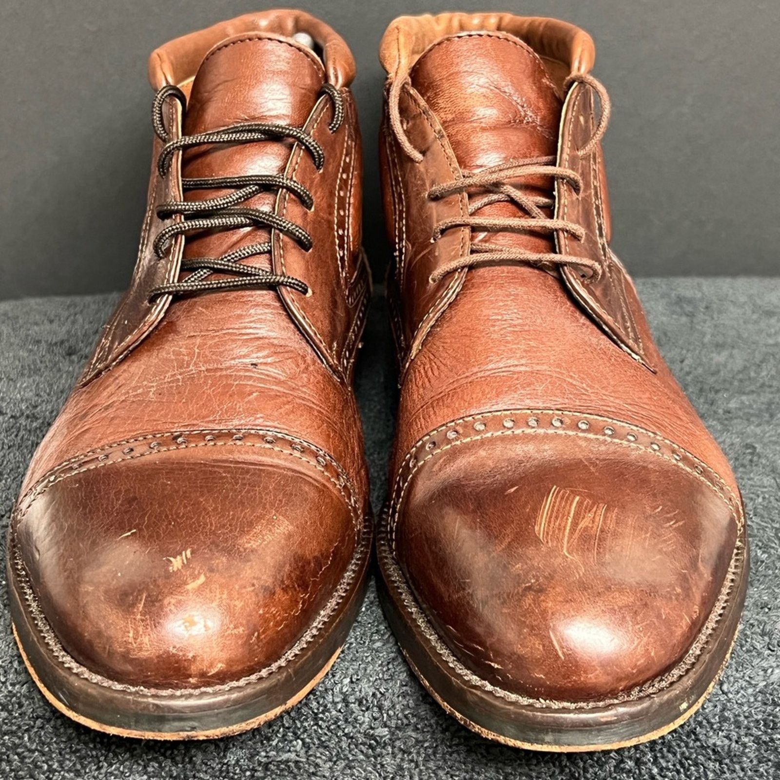 Johnston & Murphy $225 Johnston & Murphy Domani Men's Chukka Deerskin Boots 9 Size US 9 / EU 42 - 4 Thumbnail