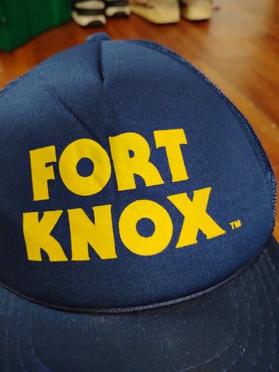 Other Deadstock Vintage Fort Knox Snap Trucker Hat Cap Size ONE SIZE - 2 Thumbnail