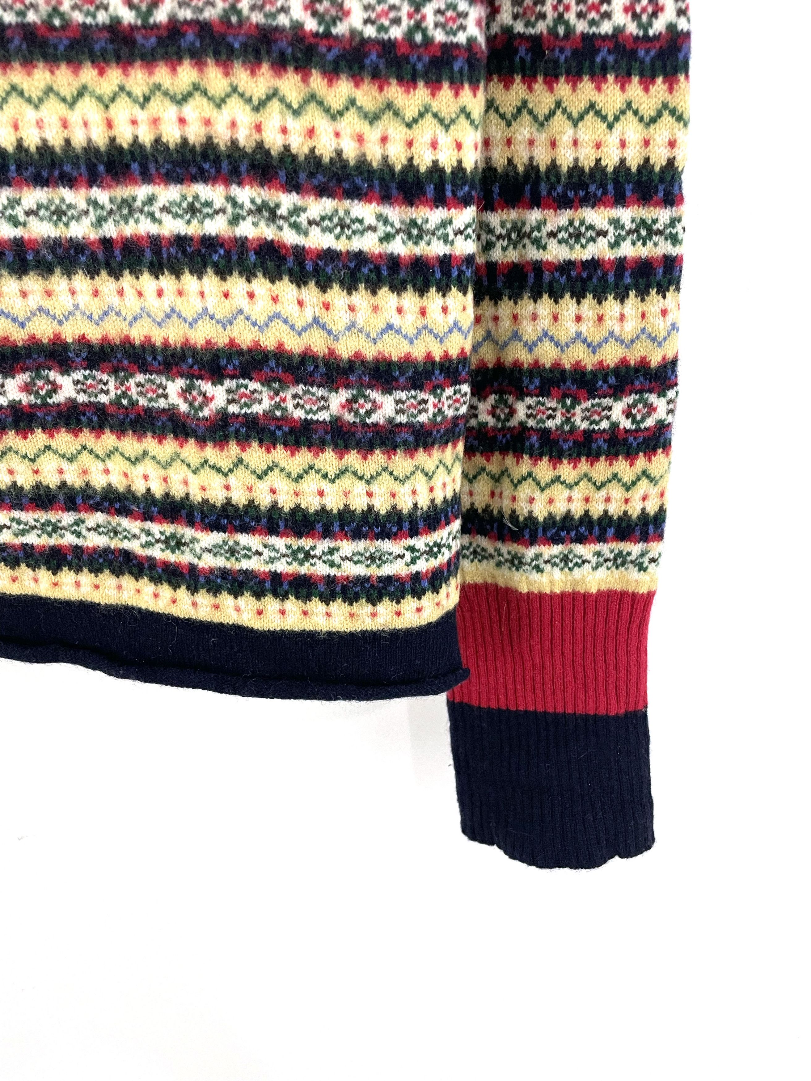 Junya Watanabe 2005 Nordic Wool Sweater Size US S / EU 44-46 / 1 - 10 Thumbnail