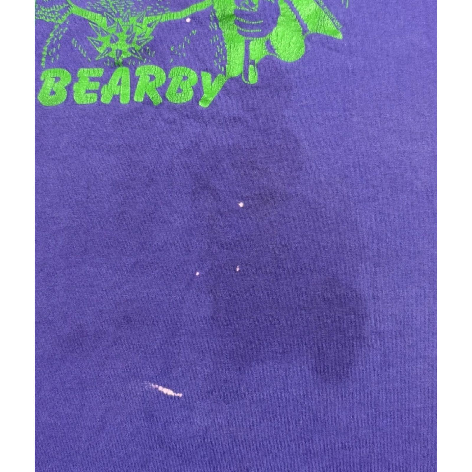 Hanes VINTAGE Bearby Kinky Bear Demon Shirt Mens 2XL Purple Hanes Y2K Graphic Print Rare Size US XXL / EU 58 / 5 - 7 Thumbnail