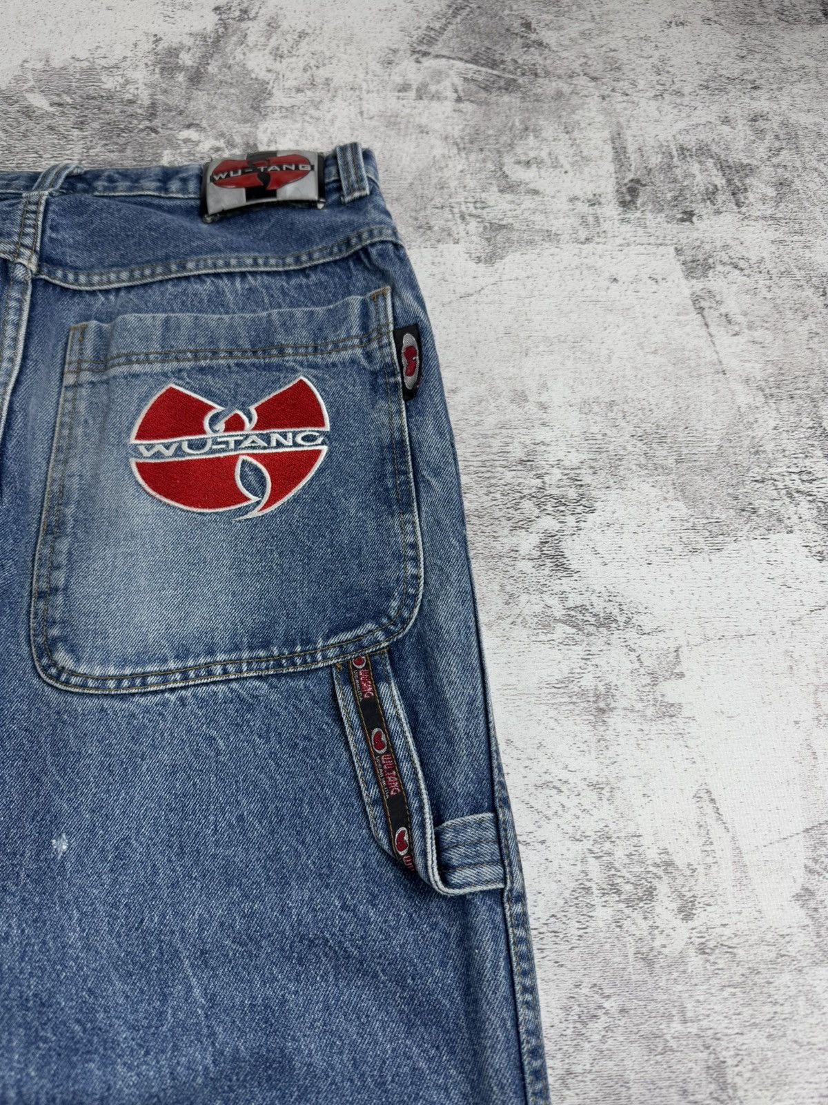 Wu-Tang Clan WU-TANG VINTAGE DENIM RAP HIP HOP BAGGY SKATE JEANS PANTS Size US 34 / EU 50 - 11 Thumbnail
