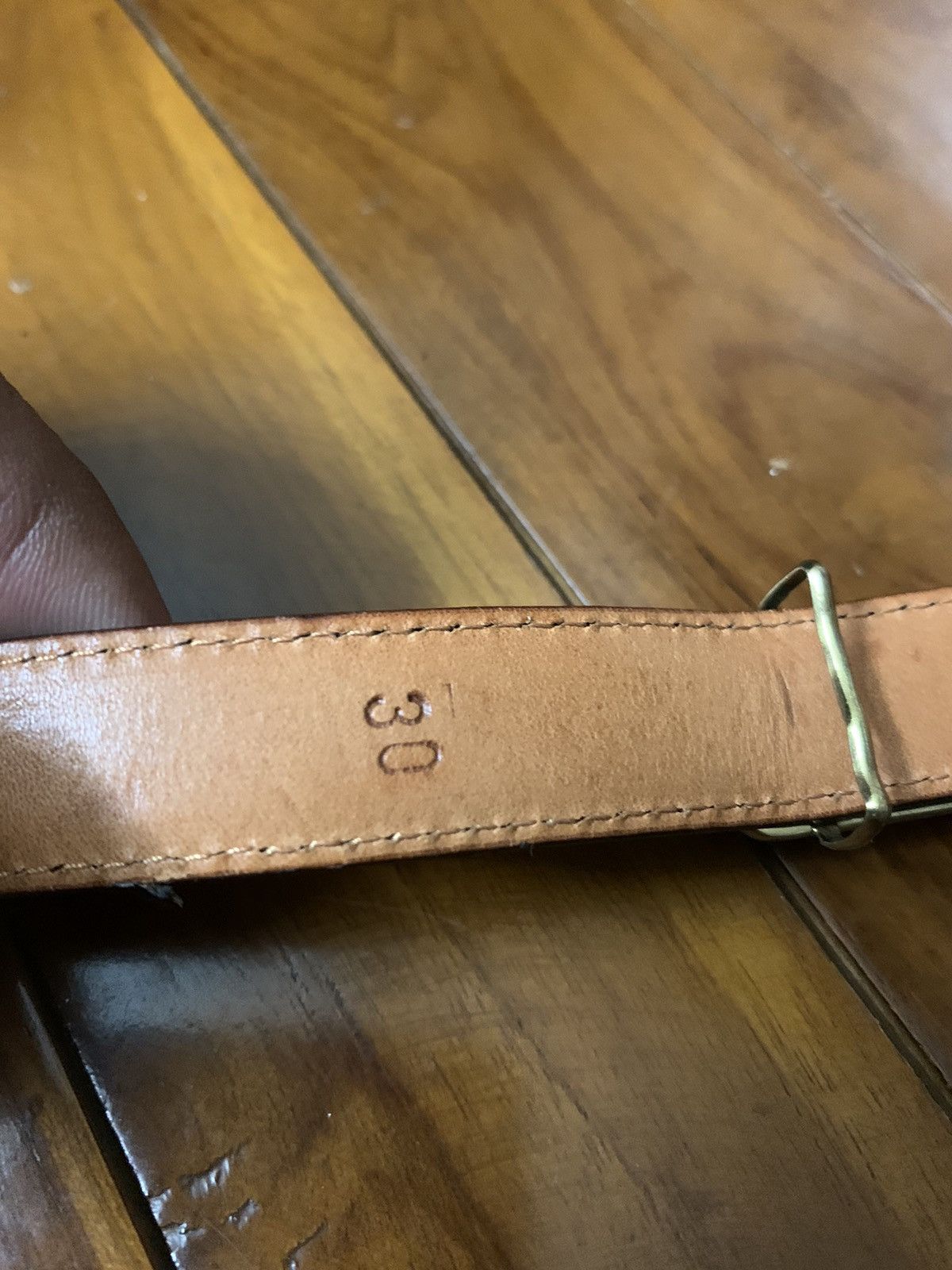 Ralph Lauren × Vintage Vintage ralph laurent leather belt 1995 collection Size ONE SIZE - 9 Thumbnail