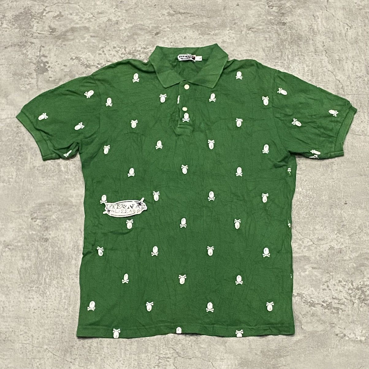 Bape Bape Pirate Store Poloshirt Size US L / EU 52-54 / 3 - 1 Thumbnail