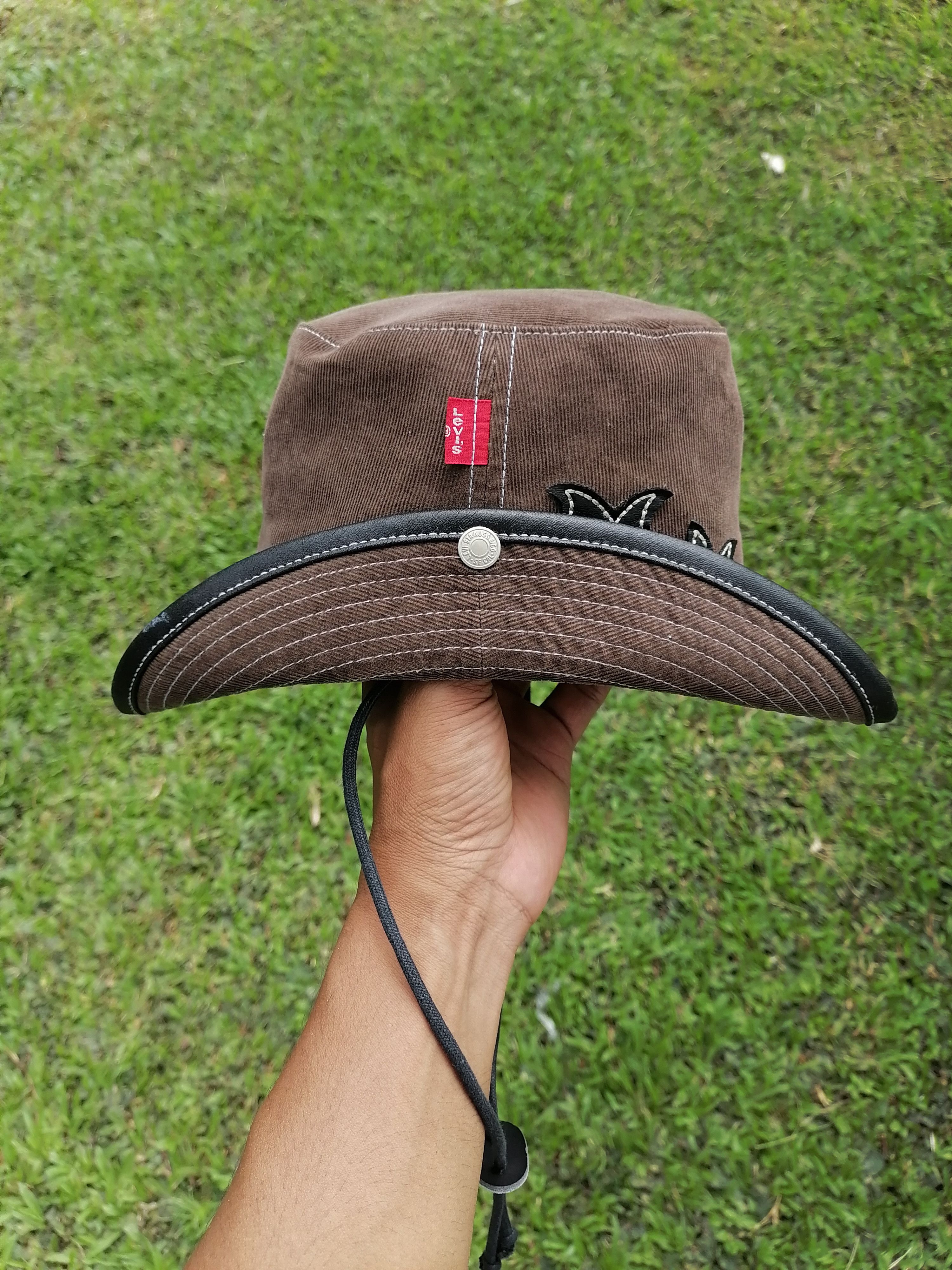 Levi's × Levi's Made & Crafted × Levi's Vintage Clothing Vintage Levi's Western Corduroy Bucket Hat Kids Size ONE SIZE - 6 Thumbnail