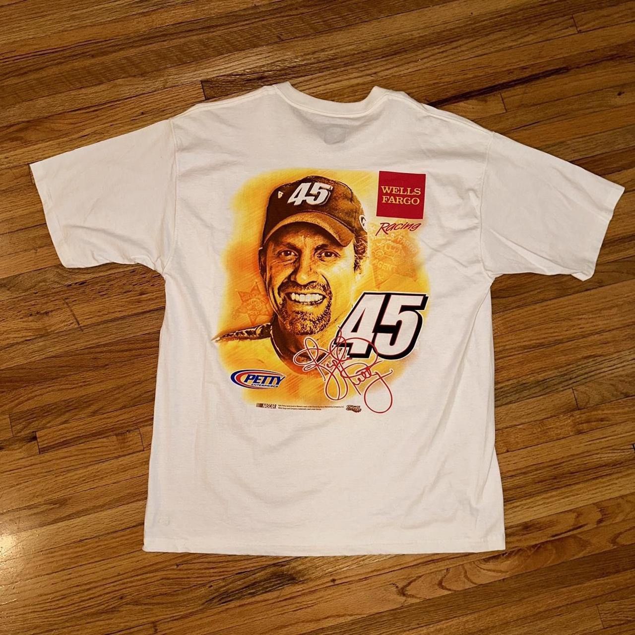 NASCAR 2005 Kyle Petty Wells Fargo Racing T-Shirt Size US XL / EU 56 / 4 - 2 Thumbnail