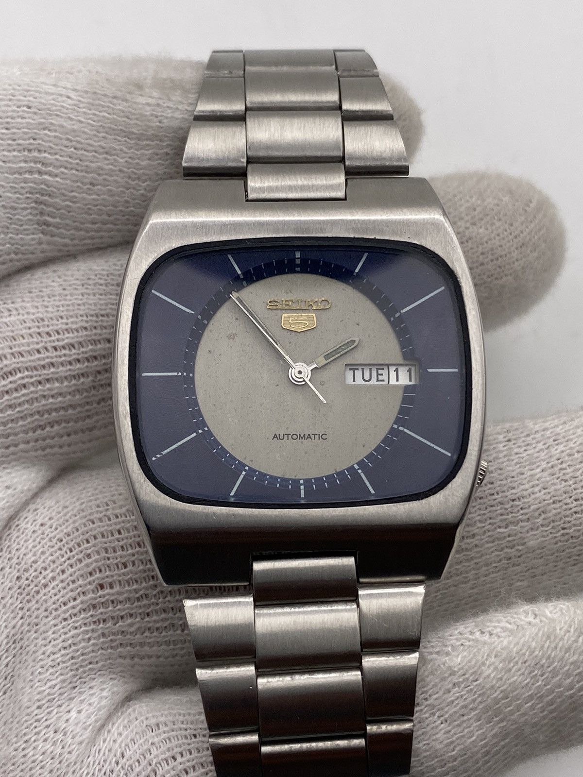 Seiko Vintage Seiko 5 Automatic 6309 Gray Dial Men’s Wristwatch Size 36 - 1 Thumbnail