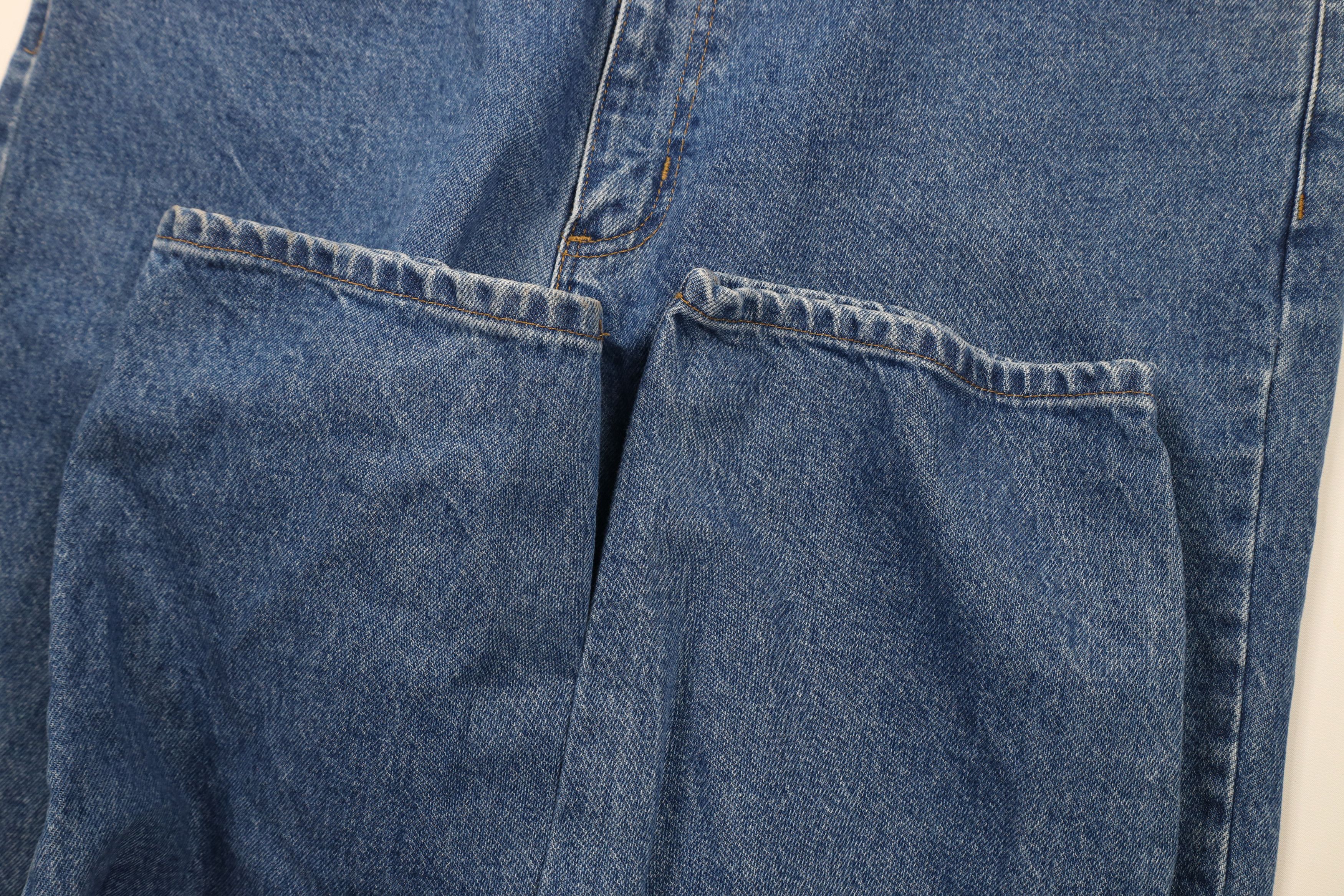 Carhartt × Vintage Vintage Carhartt Out Original Fit Denim Jeans Blue Cotton Size US 40 / EU 56 - 5 Thumbnail