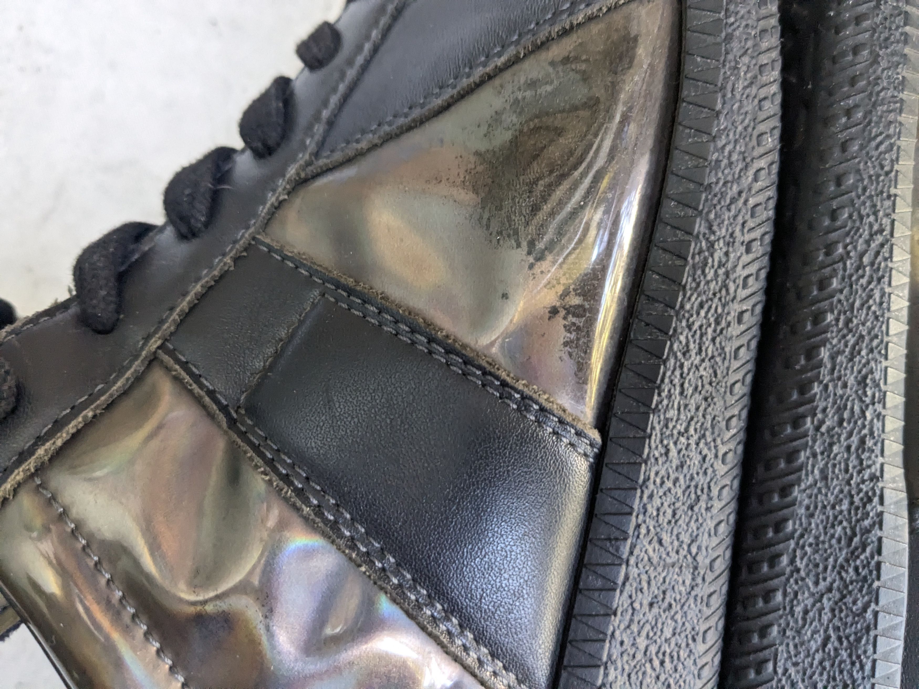 Maison Margiela Maison Margiela Replica GAT Gray Iridescent 10 43 Low Tops Size US 10 / EU 43 - 17 Thumbnail