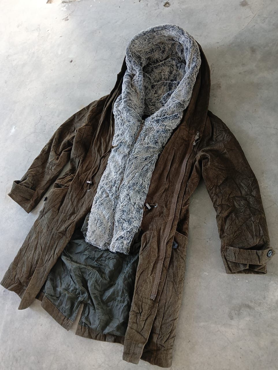 Hysteric Glamour × Le Grande Bleu (L.G.B.) × Tornado Mart 🔥Vintage Tornado Mart Fur Coat like Hysteric Glamour Size US S / EU 44-46 / 1 - 6 Thumbnail