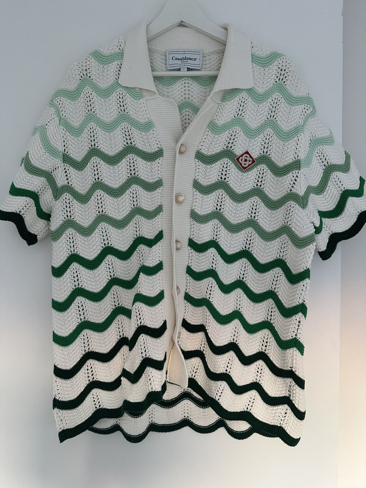 Casablanca Casablanca Gradient Wave Texture Shirt Size US S / EU 44-46 / 1 - 1 Thumbnail
