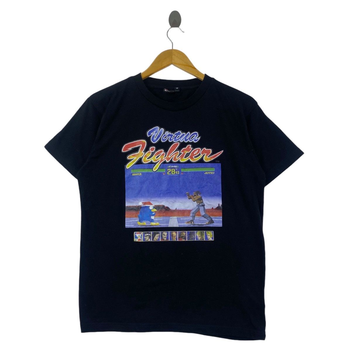 Vintage VIRTUA FIGHTER x DONPEN Video Game Console Tee Shirt Size US M / EU 48-50 / 2 - 1 Thumbnail