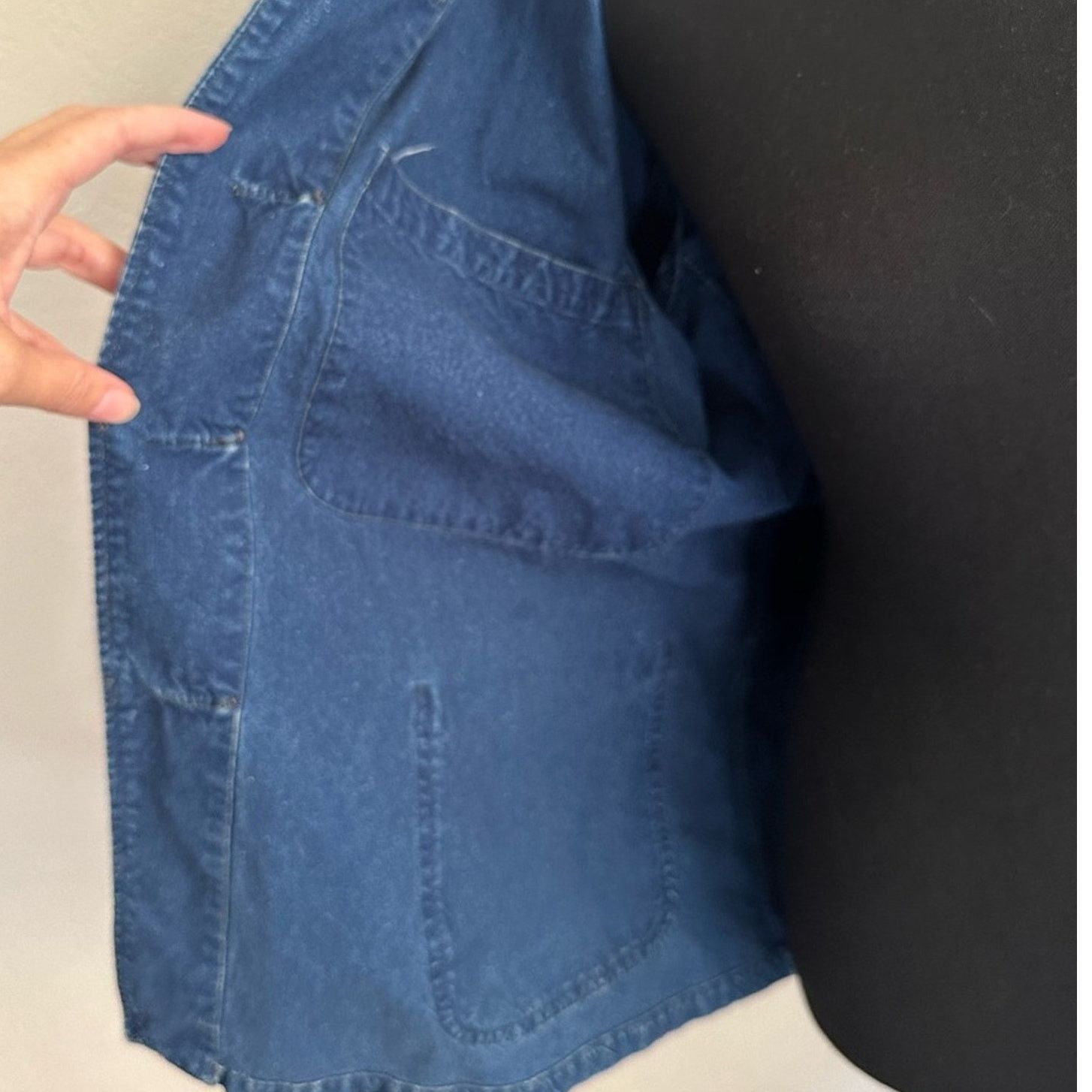 Vintage Vintage Shanghai Blue Workers Shacket US 8-10 L’AntiCher Size M / US 6-8 / IT 42-44 - 7 Thumbnail