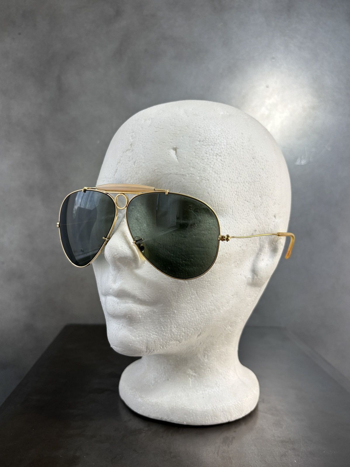 Other × Vintage True Vintage Aviator Sunglasses WW2 Shooter B&L RayBan Pilot Size ONE SIZE - 20 Thumbnail
