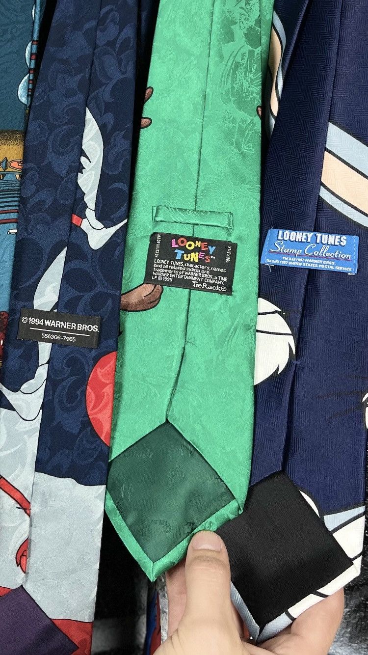 Vintage Vintage 90s Looney Tunes And Warner Bros. Lot Of 5 Ties Size ONE SIZE - 10 Thumbnail