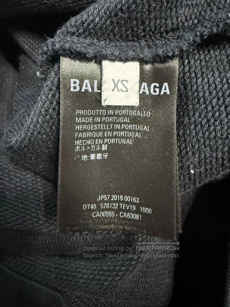 Other Balenciaga Black Sweatshirt XS Size Size US XS / EU 42 / 0 - 4 Thumbnail