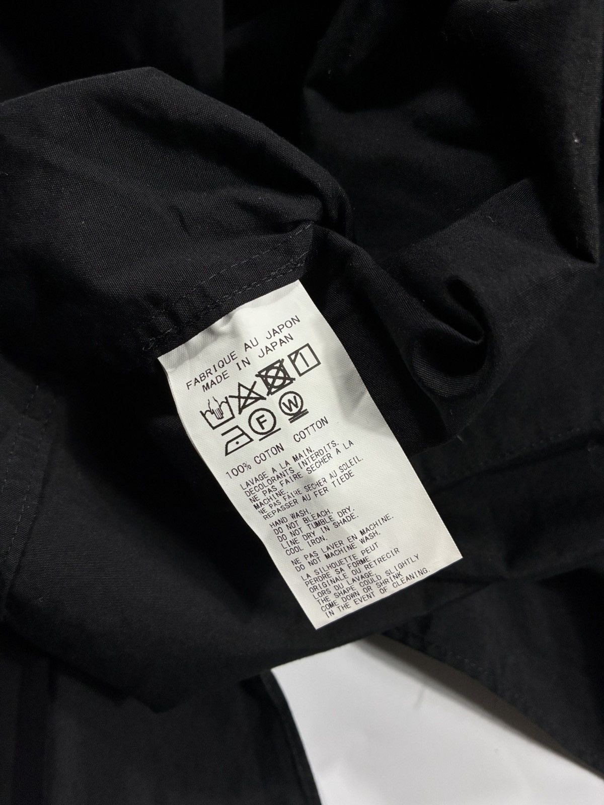 Yohji Yamamoto SS23 Yohji Yamamoto Homme Long Shirt Asymmetrical Hem Size US L / EU 52-54 / 3 - 5 Thumbnail