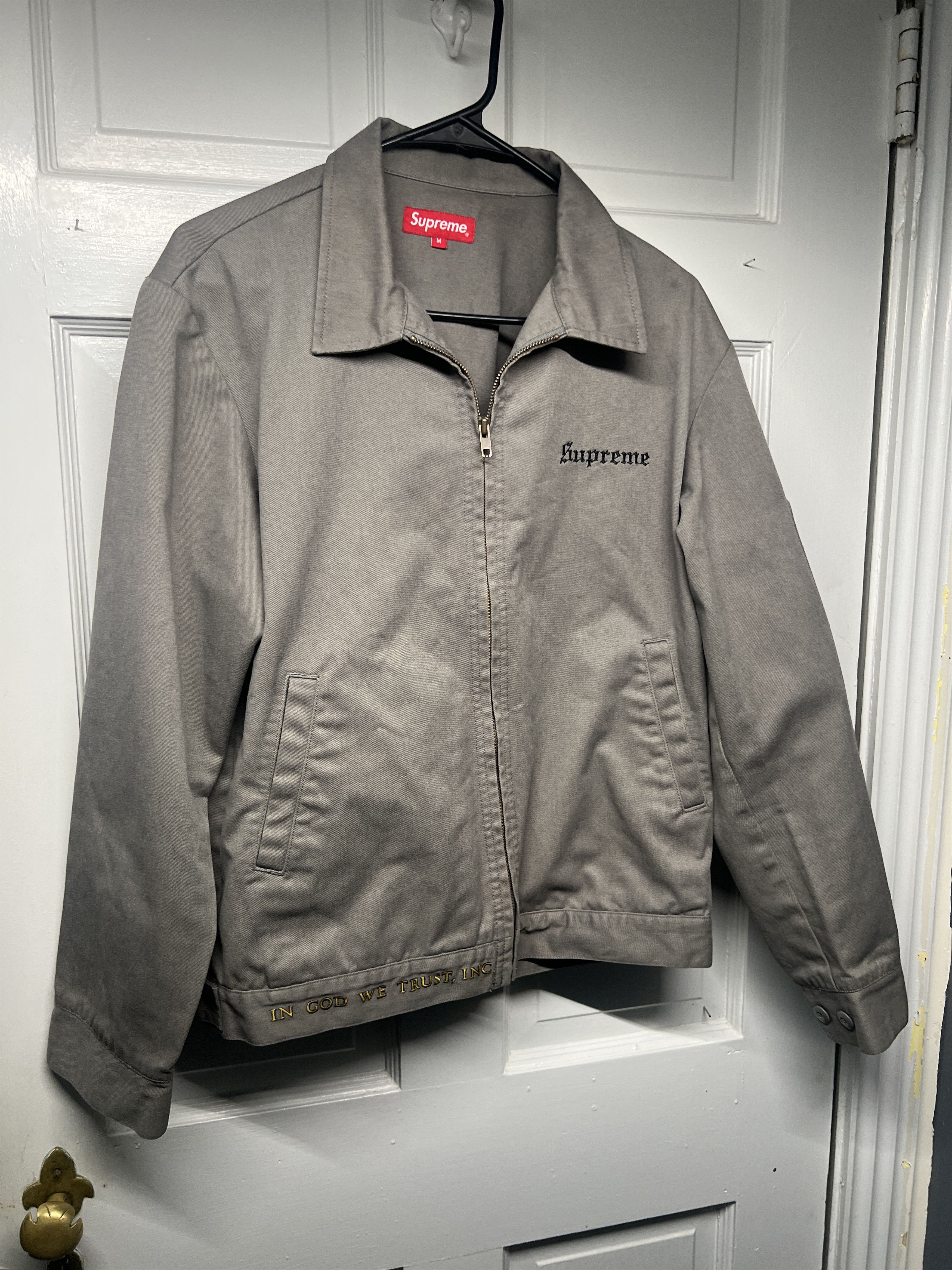 ジャケット・アウター Supreme 14ss Dead Kennedys Work Jacket L Supreme×Dead Kennedys 'Work Jacket'デッドケネディーズ ワーク