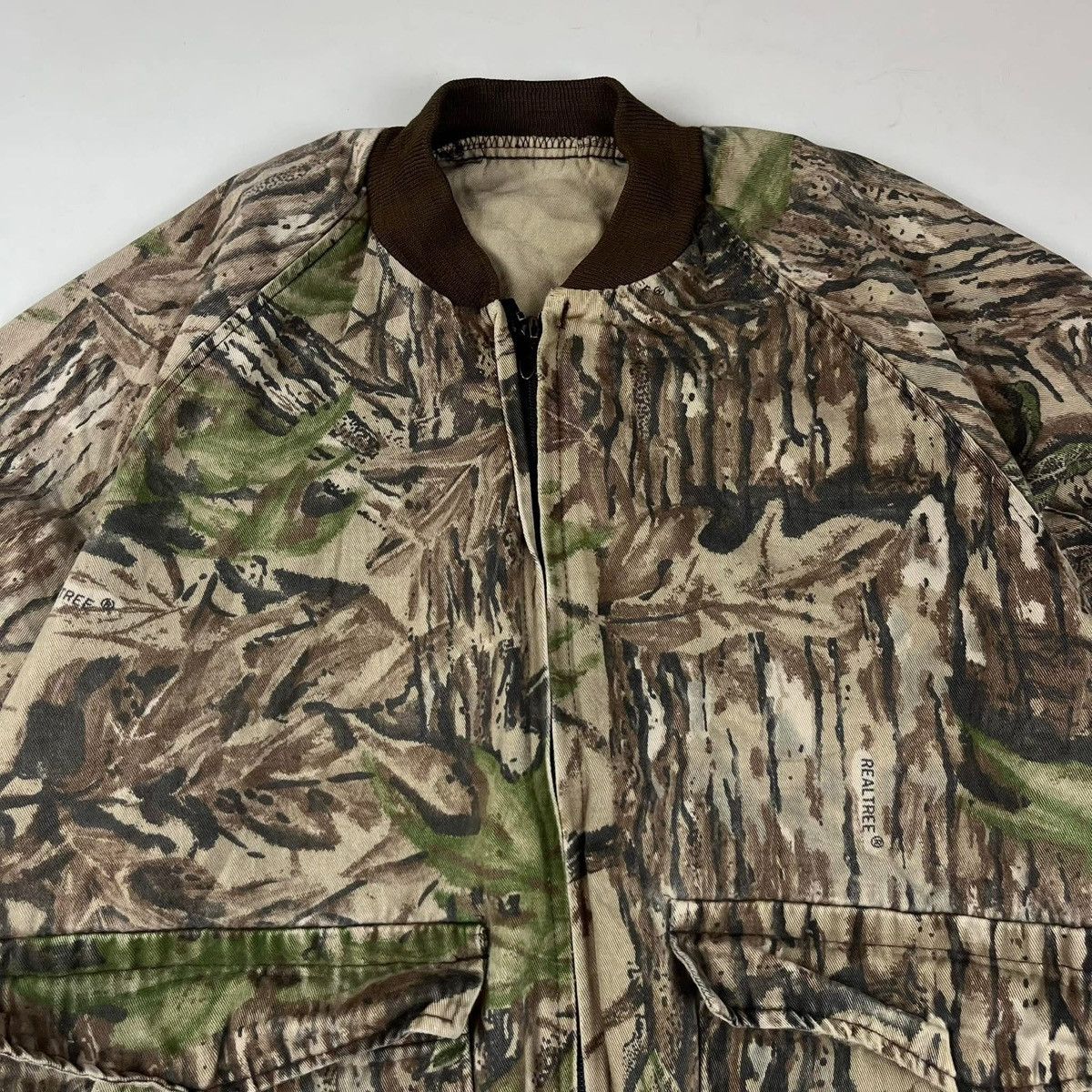 Realtree × Vintage Vintage Y2K Realtree Camo Rare Bomber Jacket Size US M / EU 48-50 / 2 - 4 Thumbnail