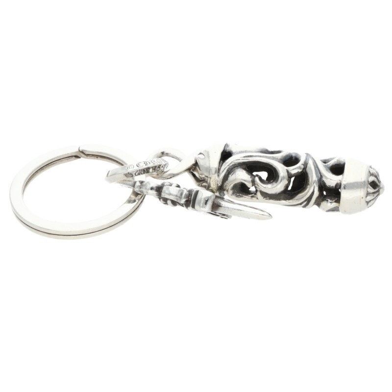 Chrome Hearts Chrome Hearts ROLLER No5 Dagger Key Ring Silver Size ONE SIZE - 5 Thumbnail