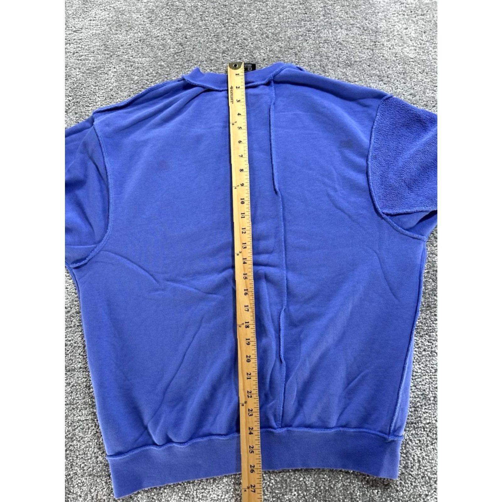 Nike Nike Sweatshirt Womens Small Blue Cotton Fleece Pullover Crew Neck 긴? Size S / US 4 / IT 40 - 7 Thumbnail