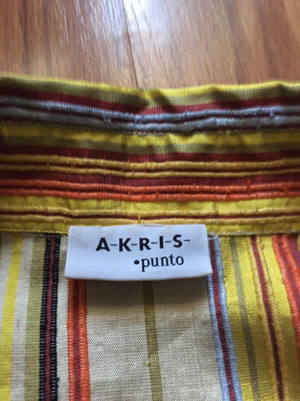 Akris Akris Punto Silk Multicolor Striped Blouse Shirt Size EU 34 Size S / US 4 / IT 40 - 8 Thumbnail