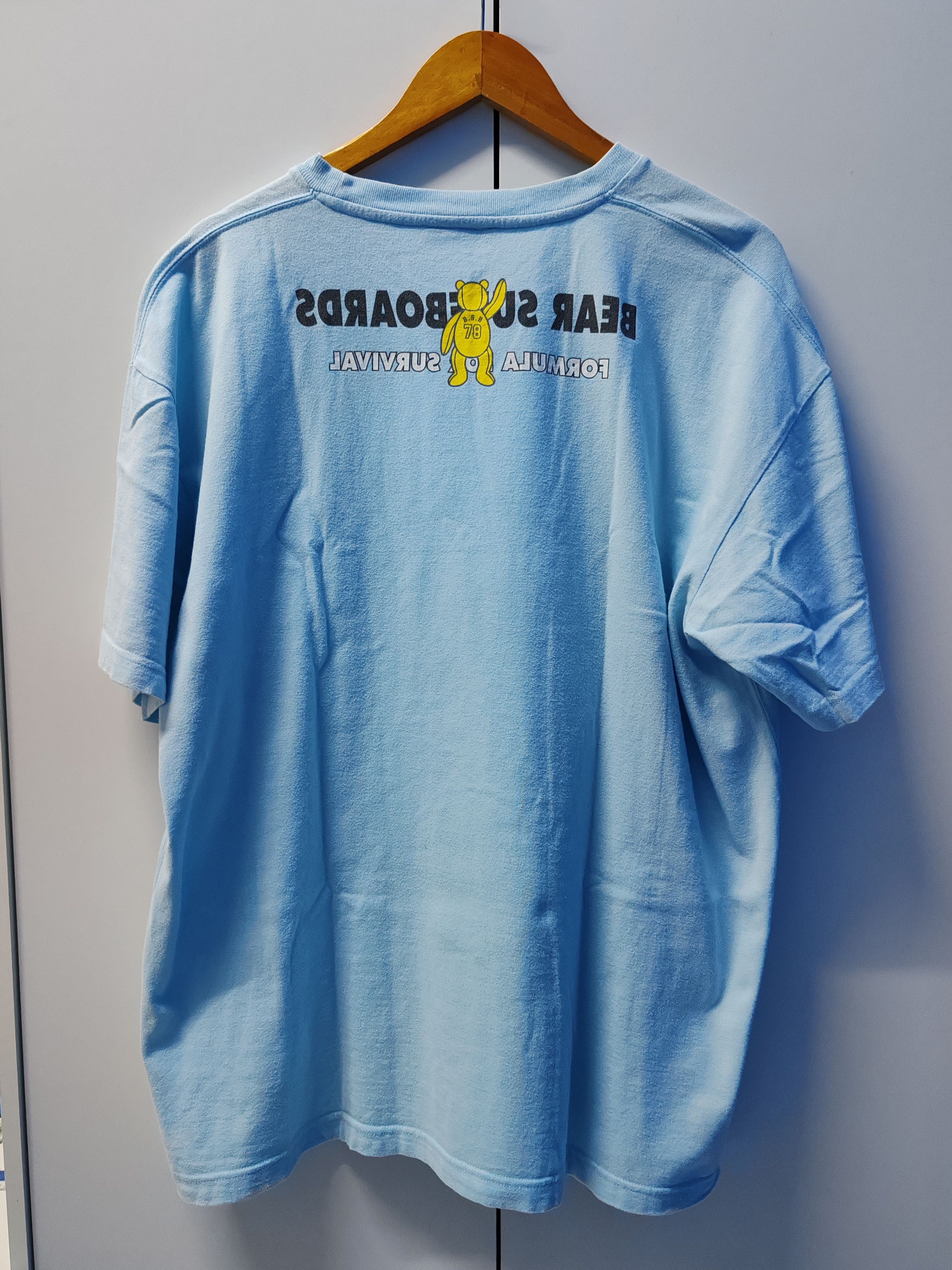 Vintage Vintage Bear Surfboards Formula For Survival Tee Skateboard Size US XL / EU 56 / 4 - 3 Thumbnail