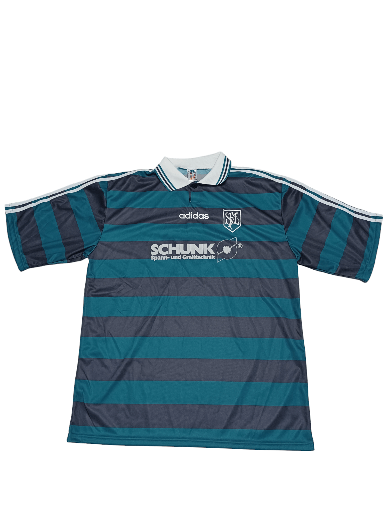 Adidas FANTASTIC 90S VINTAGE ADIDAS FC SFL MADE IN ENGLAND JERSEY Size US XL / EU 56 / 4 - 1 Thumbnail