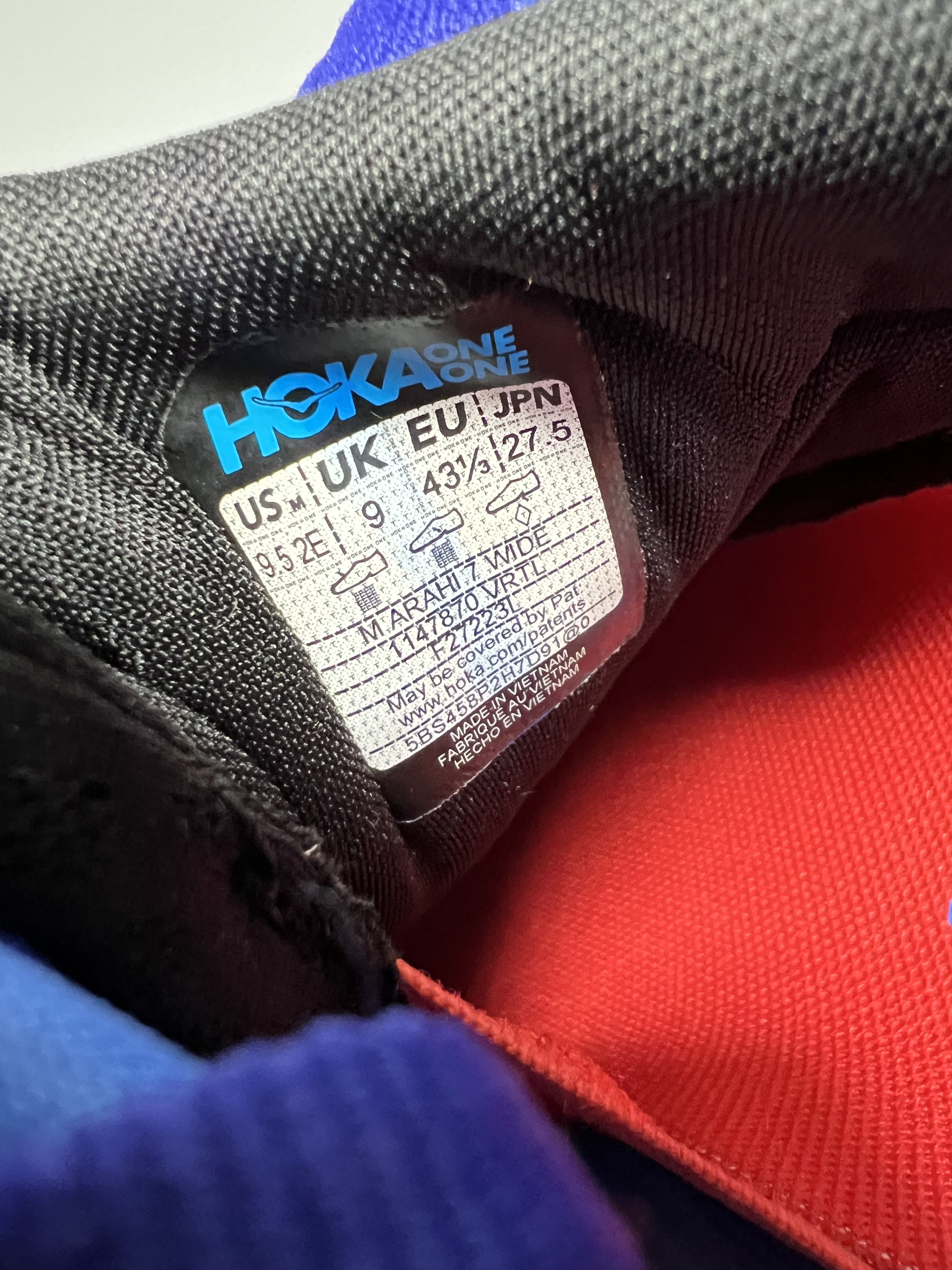 Hoka 9.5 EE Hoka One One Arahi 7 Wide Running Shoes Walking Gym Size US 9.5 / EU 42-43 - 10 Thumbnail