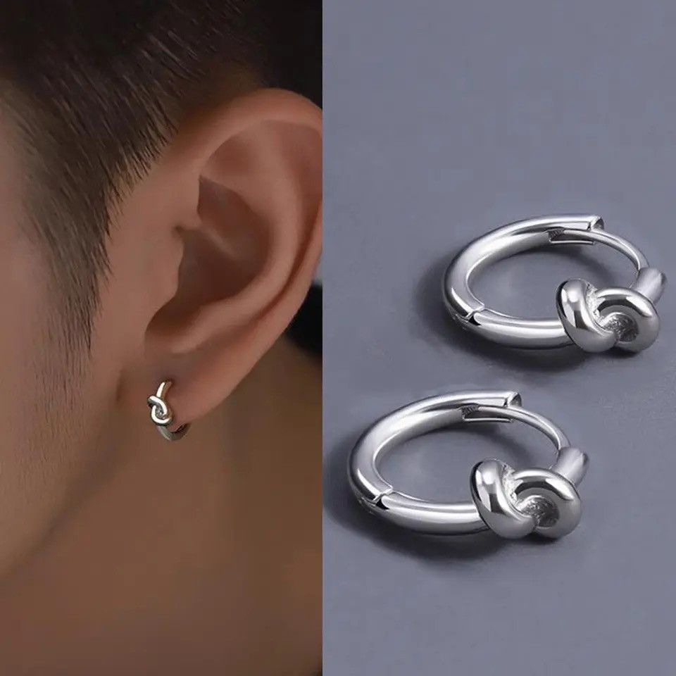 Jewelry × Vintage Unique Design Irregular Knotted Earrings Size ONE SIZE - 2 Thumbnail