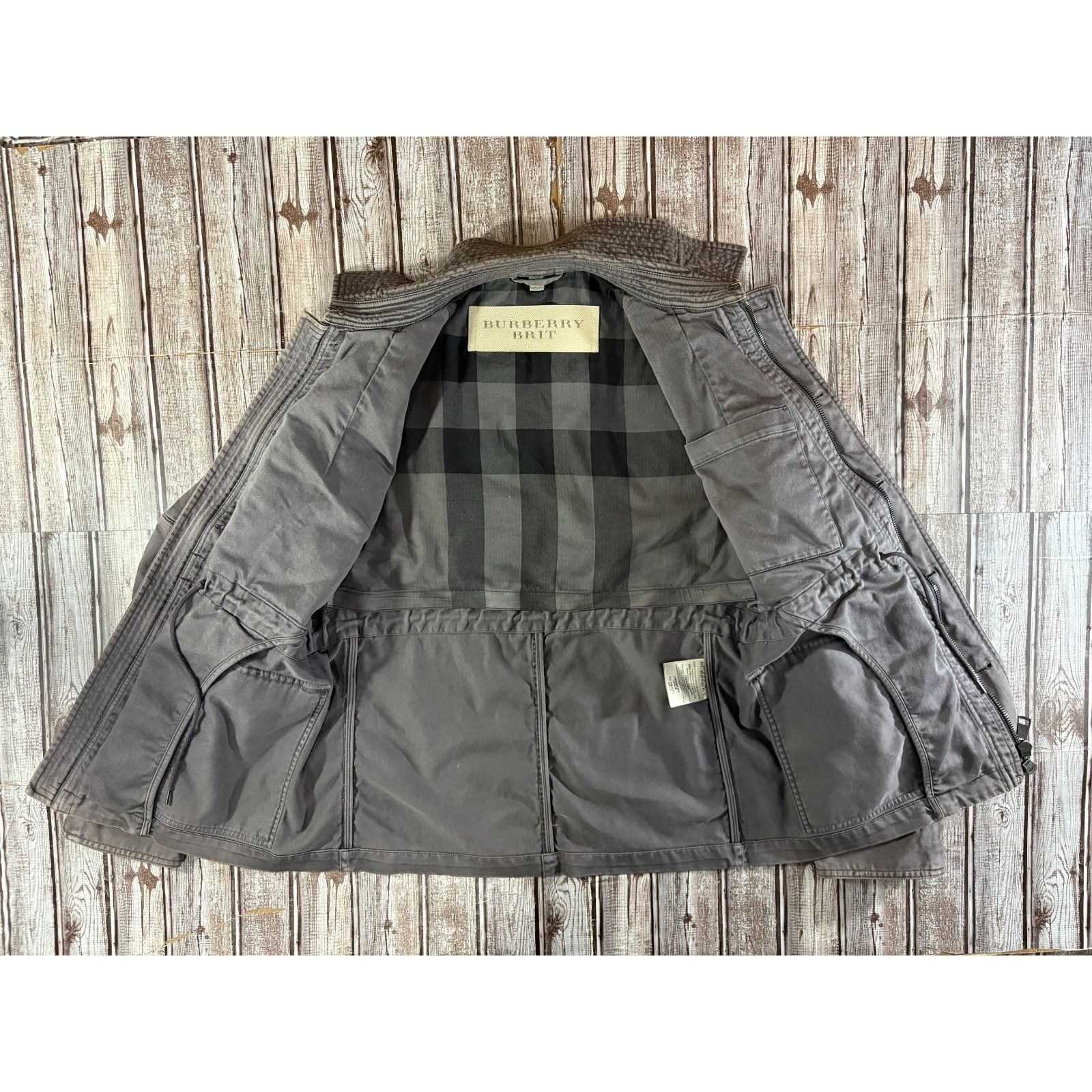 Burberry Burberry Brit Military M65 Style Field Jacket size S color g Size US S / EU 44-46 / 1 - 6 Thumbnail