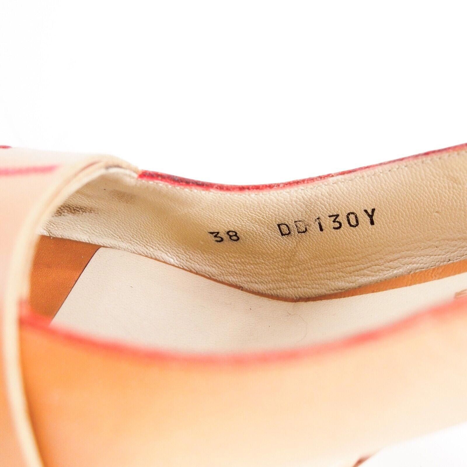 Bruno Magli Bruno Magli Slingback Sandals High Heel Beige US 8 EU 38 Size US 8 / IT 38 - 3 Thumbnail