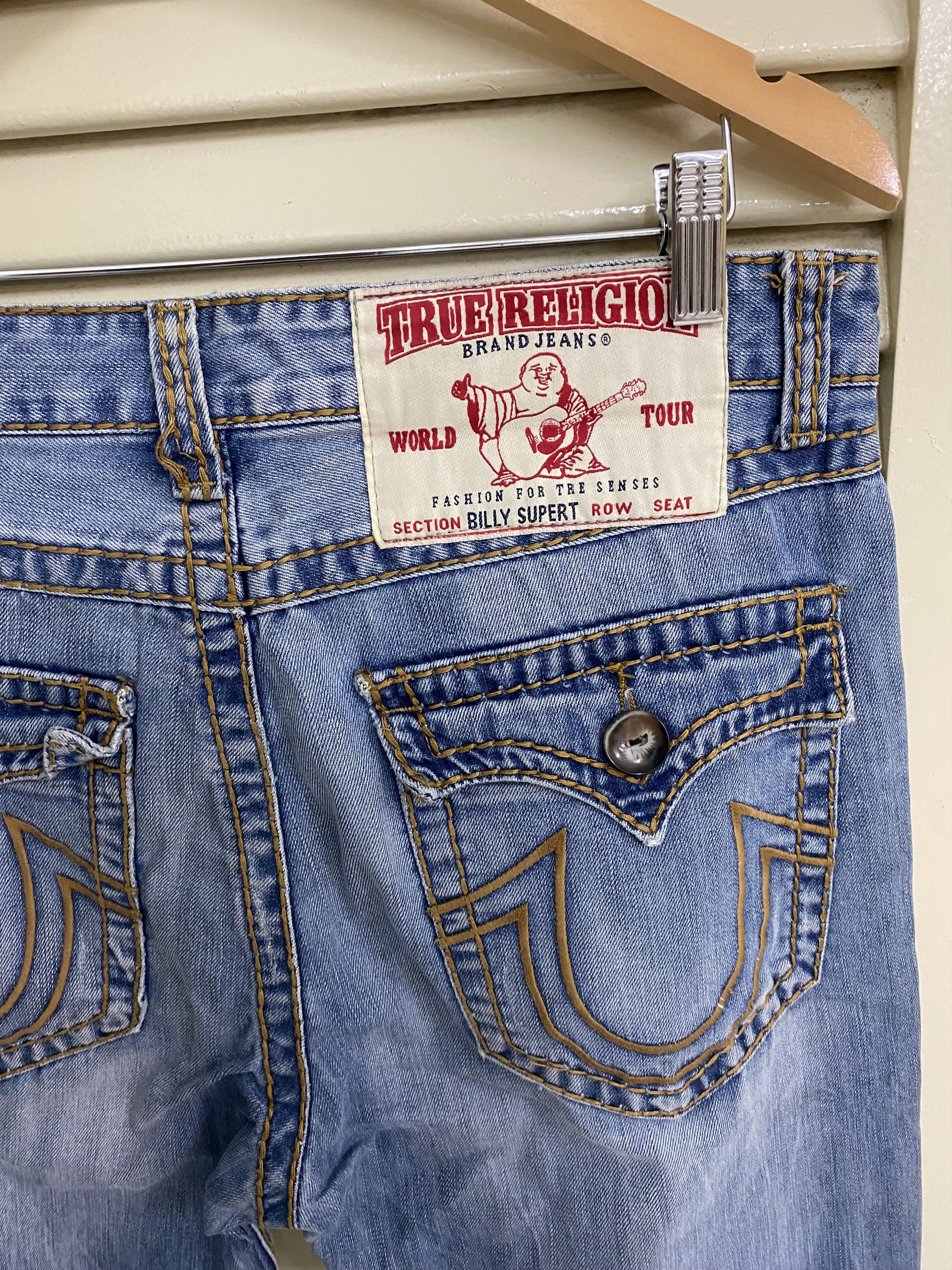 True Religion True Religion Billy Supert Jeans Size US 34 / EU 50 - 5 Thumbnail