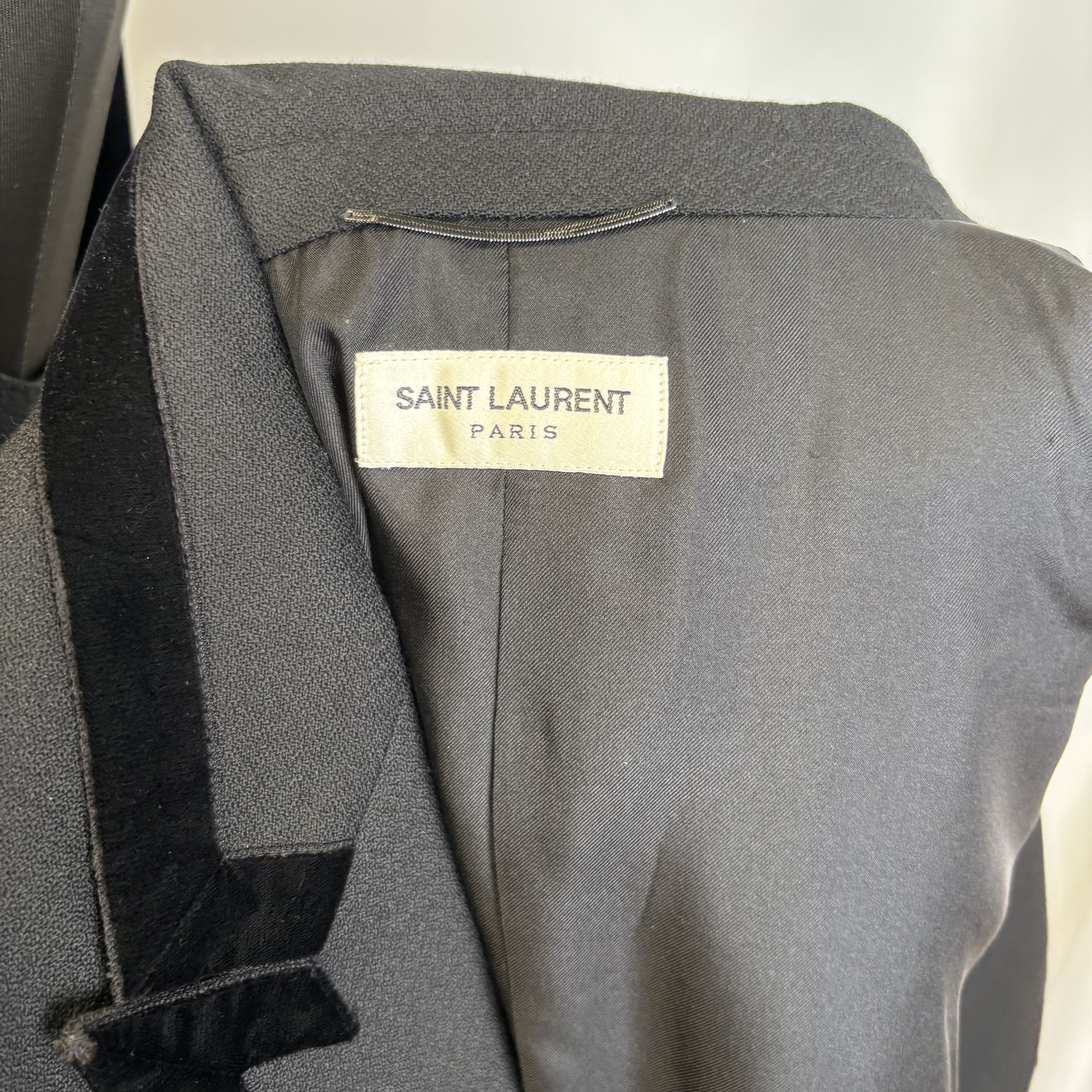 Saint Laurent Paris Saint Laurent Vest & Blazer Size 54R - 8 Thumbnail