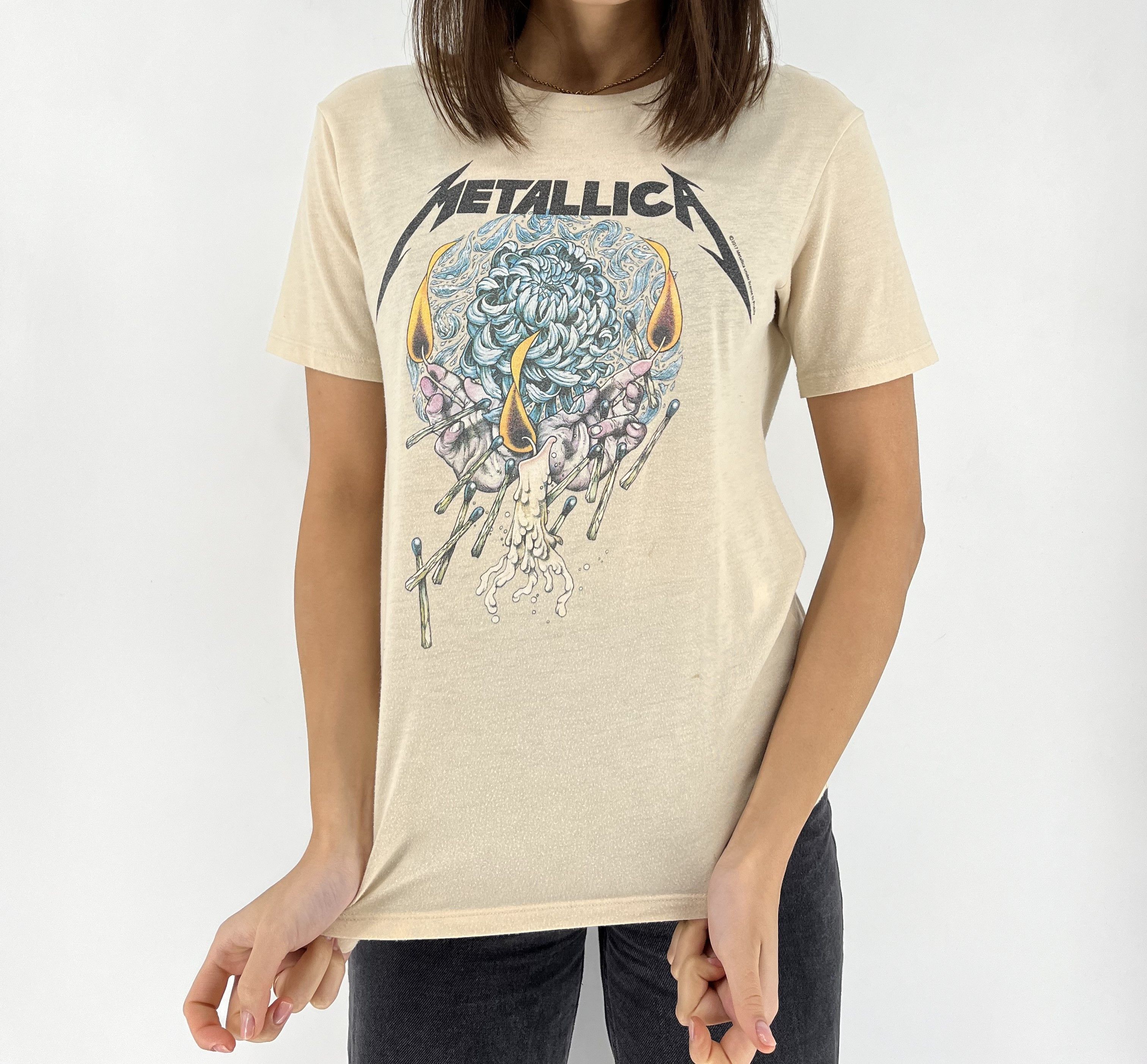 Band Tees Vintage Y2K Metallica Band Tour Distressed Tshirt Streetwear Size S / US 4 / IT 40 - 3 Thumbnail