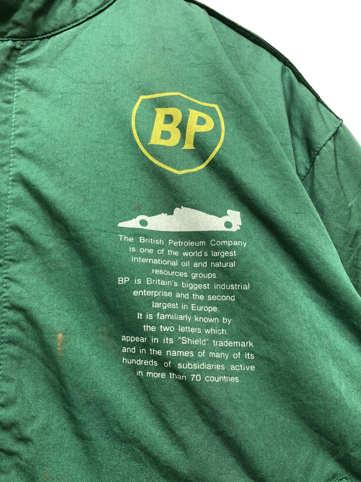 BP. VTG BP PETROL RARE !! Size US L / EU 52-54 / 3 - 4 Thumbnail