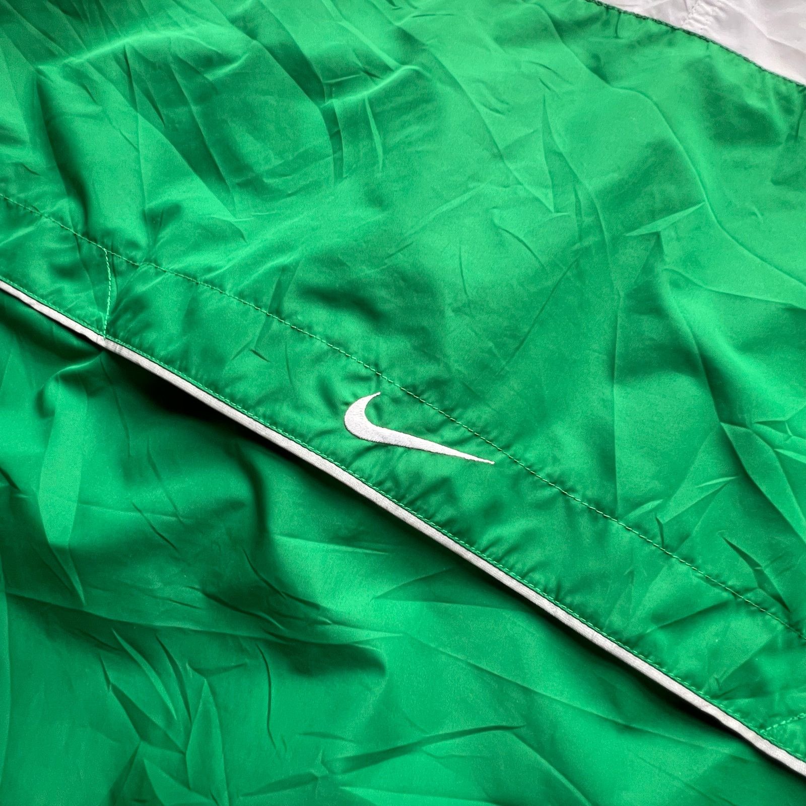 Nike × Vintage Vintage 90s Nike Windbreaker Zip Jacket Swoosh Oversized Size US XL / EU 56 / 4 - 9 Thumbnail