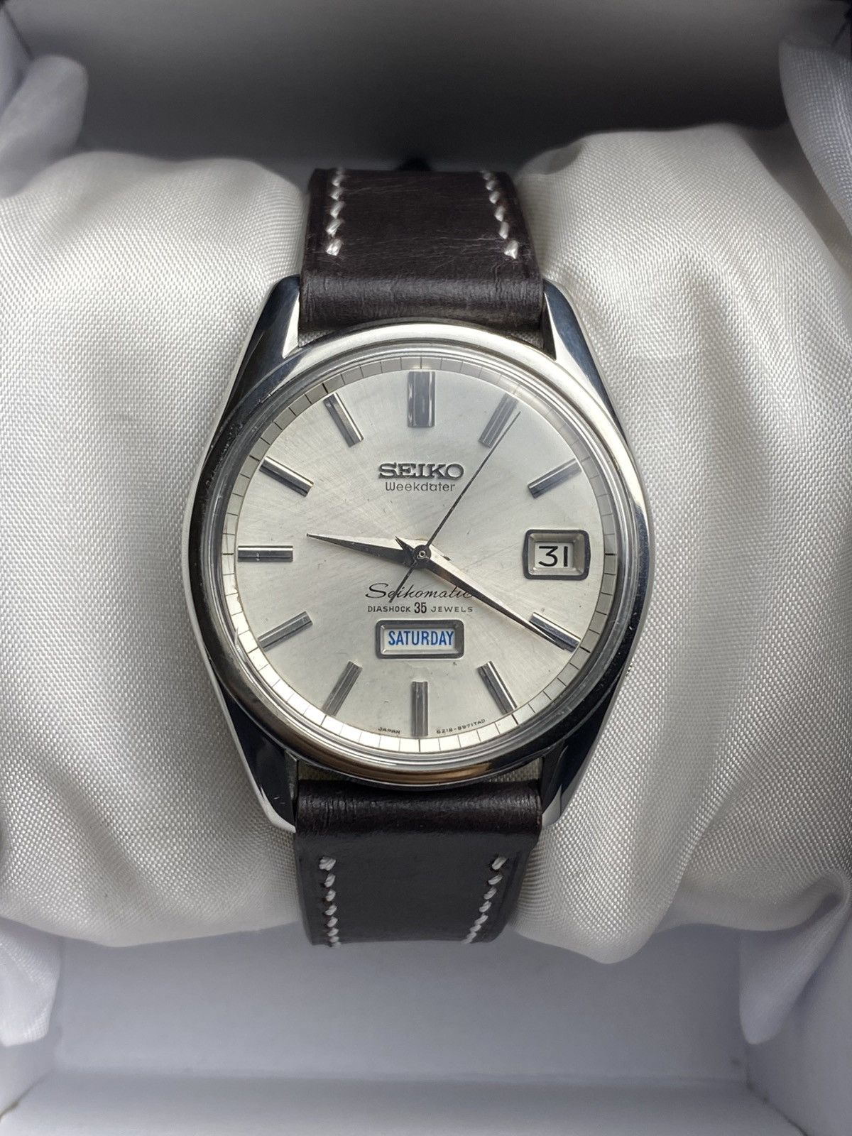 Seiko Seikomatic Weekdater Size 38 - 1 Thumbnail