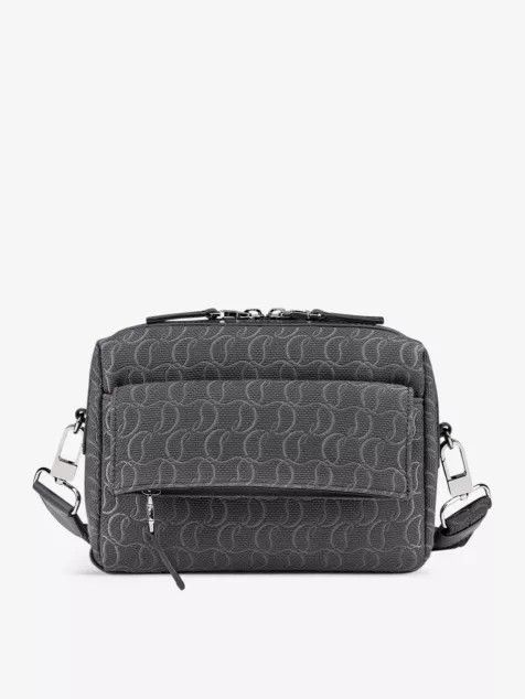 Christian Louboutin o1s1wg110225 Size:OS/Zip n Flap Crossbody Bag in Smoky Size ONE SIZE - 1 Thumbnail