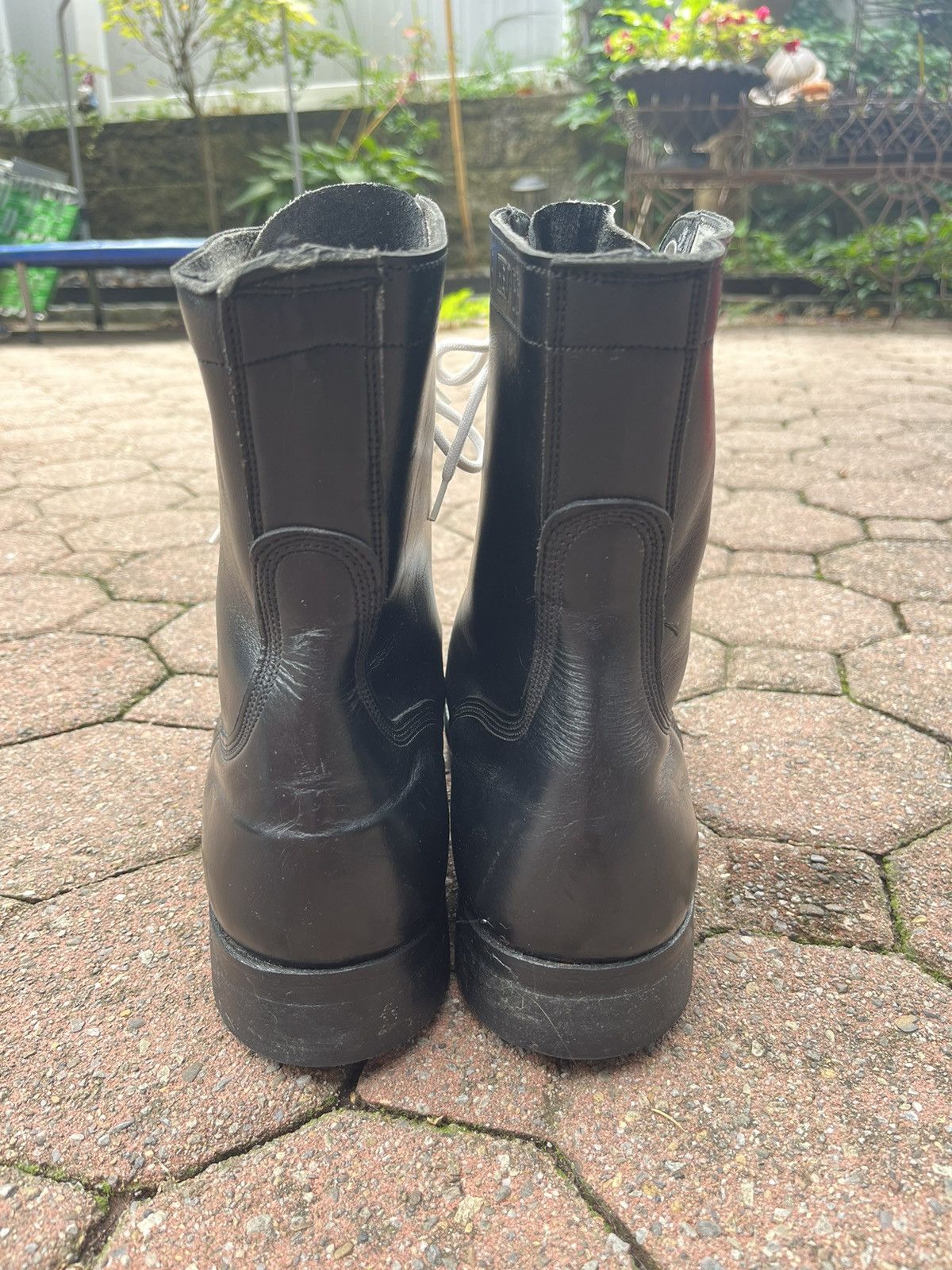 Genuine Leather × Vintage Vintage Rare Genuine Leather 1970s Combat Boots Size US 11 / EU 44 - 8 Thumbnail