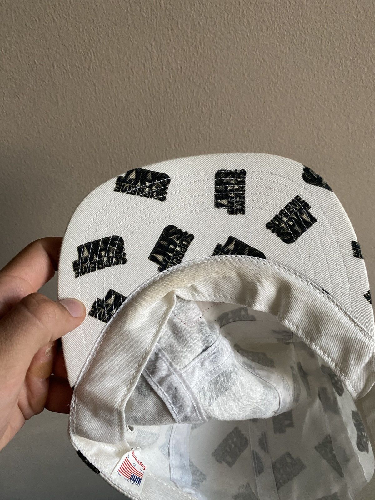 Supreme Supreme New York Y2k Leather Cap Size ONE SIZE - 9 Thumbnail