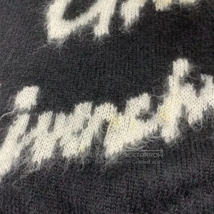 Givenchy Givenchy SS23 Letter Print Mohair Crewneck Sweater. Size US M / EU 48-50 / 2 - 9 Thumbnail